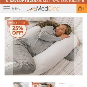 Medcline therapeutic pillow